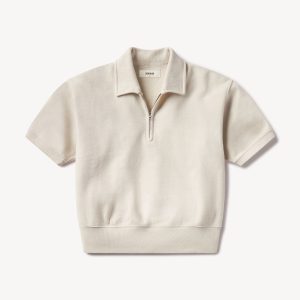 Vintage Interloop Short Sleeve Quarter Zip